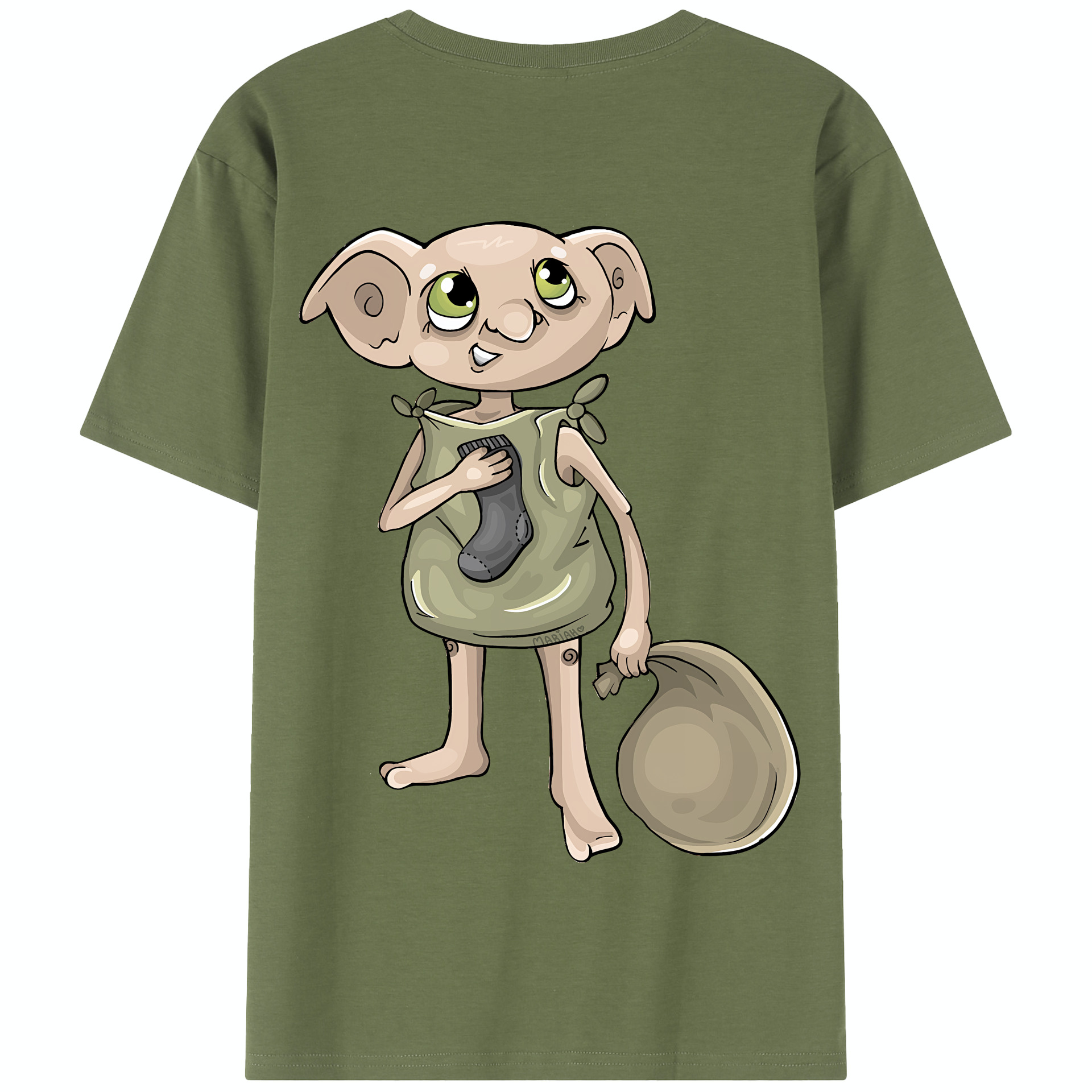 （画像用） Harry Potter ハリー・ポッターシリーズ 綿100％半袖Tシャツ（背面プリント）